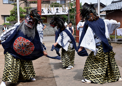 アキハスム1獅子踊り