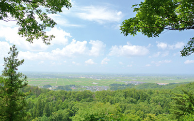 【写真】山頂からの景色