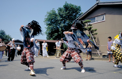 小戸下組獅子踊り