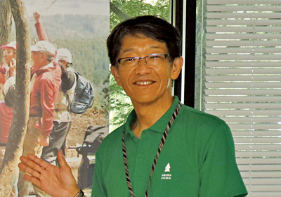 【写真】夏目区長