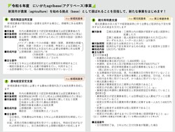 事業チラシ2枚中の2枚目