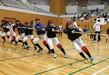 寒さに負けない！冬の大運動会