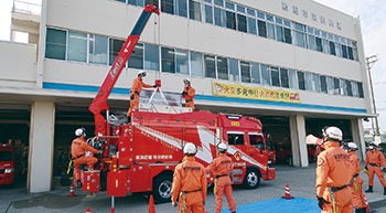 災害時の救助用車両