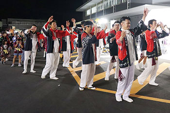 豊栄大民謡ながし　風景