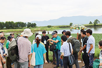 湿地管理者向け研修会　風景