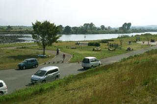 阿賀野川床固め公園