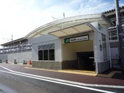 白山駅南口（平成25年9月）