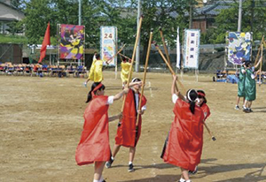 臼井中学校の活動の様子の写真