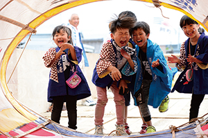 グランプリ作品「ちびっ子鯛町組」の写真