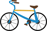 自転車のイラスト