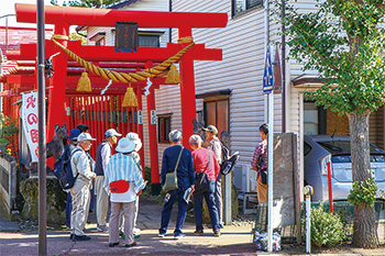 内野まち歩き　吉田稲荷神社