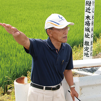 黒埼南観光ガイド　会長　大谷一男さん