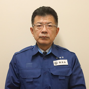 西区長　水野利数