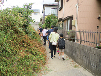 青山小学校　自分たちの地域を安心安全に　マップ部会立ち上げ