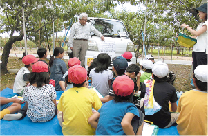 パートナーシップ事業写真　中之口東小学校