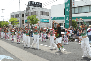 ヤローダンススタジオのパフォーマンス写真