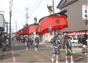 西川祭りの写真