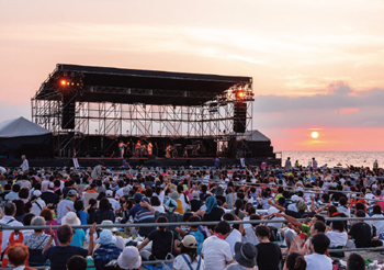 日本海夕日コンサート