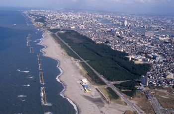 中央区関屋付近