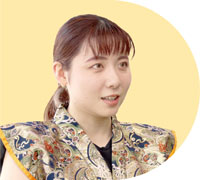 永島流新潟樽砧伝承会 二代目 永島鼓山 岡澤花菜子さん