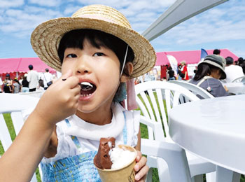 西海岸公園と日和山浜で「にいがた氷菓（アイス）の陣」を初開催