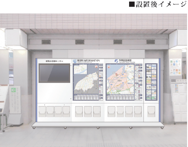 地図設置後のイメージ写真